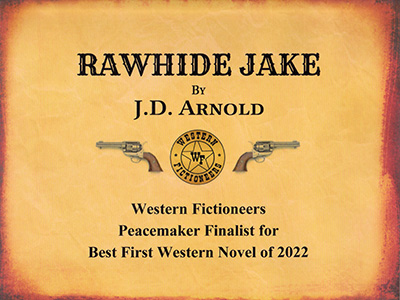 Western Fictioneers Peacemaker Finalist